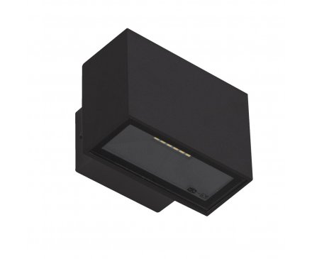 19544 6w Block Ip65 Led Exterior Up Down Light Domus