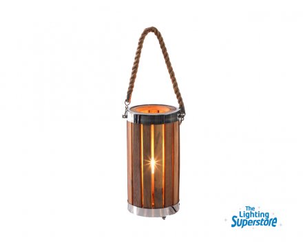 75044 Wood Lantern
