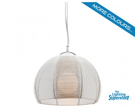 Arden 1 Light Pendant Silver