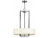 Hinkleys Hampton 3 Light Pendant Antique Nickel Finish