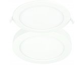 20828 05 Duet Recessed Or Surface Mount Downlight 12w