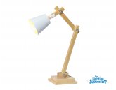 75101 White W Gold Natural Table