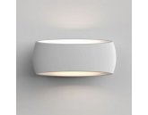 Aria Large Plaster Wall Light On